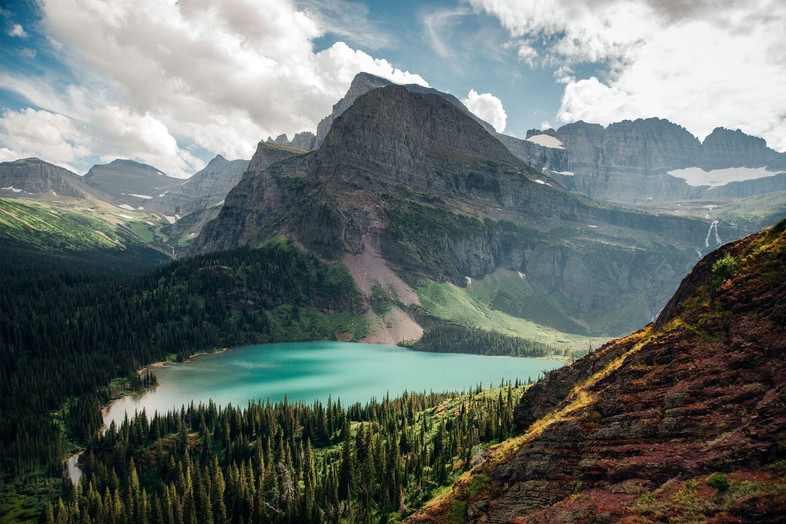 <p>Named a national park in 1910, <a href="https://www.nps.gov/glac/index.htm">Glacier National Park</a> has about 25 active glaciers dispersed among its 1 million acres and is home to "Going-to-the-Sun Road," a 50-mile drive said to offer some of the most unforgettable views in Montana. Other park highlights include pristine forests, alpine meadows, and lakes. </p><p><b>Related:</b> <a href="https://blog.cheapism.com/cheap-national-park-vacations/">Money-Saving Tips for Visiting National Parks </a></p>