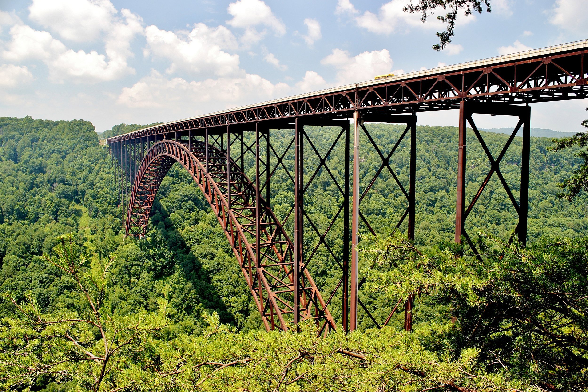 <p><a href="https://www.nps.gov/neri/index.htm">New River Gorge</a> was upgraded to national park status in December 2020, making it the system’s most recent addition, and includes some 70,000 acres in south central West Virginia where biking, hiking, and white-water rafting are just some of the activities. Visitors can marvel at the New River Gorge Bridge, the longest arch bridge in the Western Hemisphere, and the park has developed a self-guided African American Heritage Auto Tour examining black history in the New River Gorge area. </p>