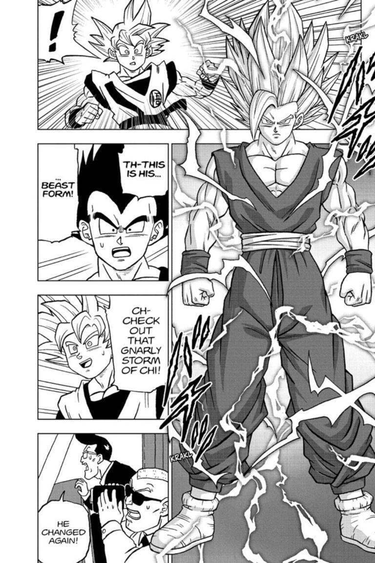 Scares Goku And Vegeta Gohans New Dragon Ball Super Form Earns Impressive Achievement 1716