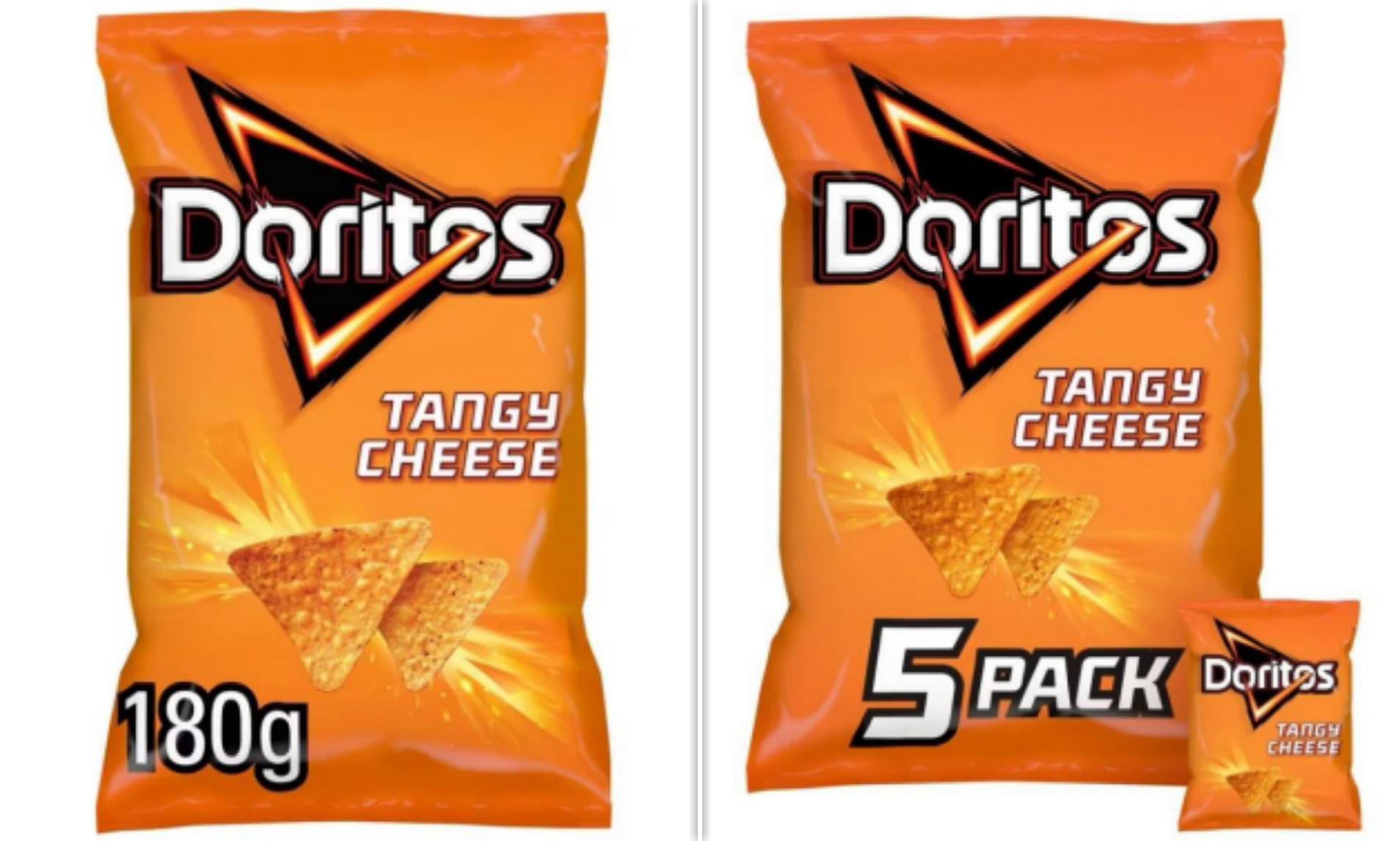 Doritos issue urgent recall notice for Tangy Cheese packets bought in Tesco  that may be harmful to anyone with soya allergy