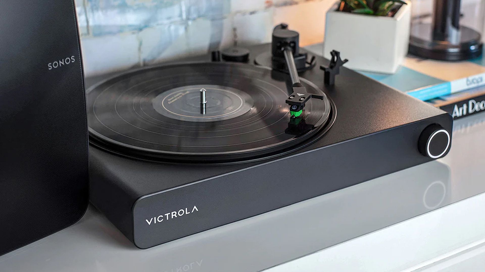 amazon, microsoft, victrola’s sonos-ready turntable is down to an unbeatable price
