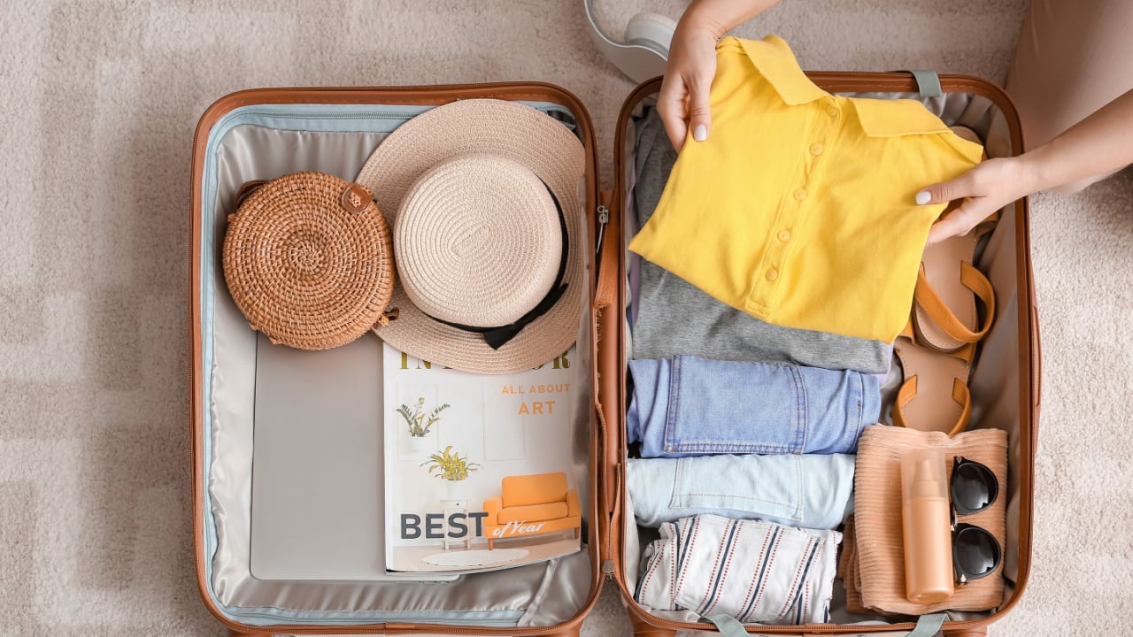 <p>If you’re taking an <a href="https://wealthofgeeks.com/get-a-cheap-rental-car/" rel="noopener">extended trip</a> and plan to take items out of your suitcase, this is the best way. </p>