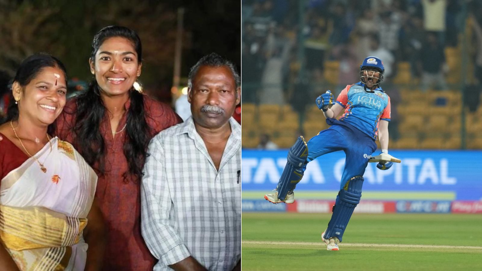 android, wpl 2024: meet sajana, who went from facing devastation in kerala floods in 2018 to hitting a famous first-ball six for mi vs dc