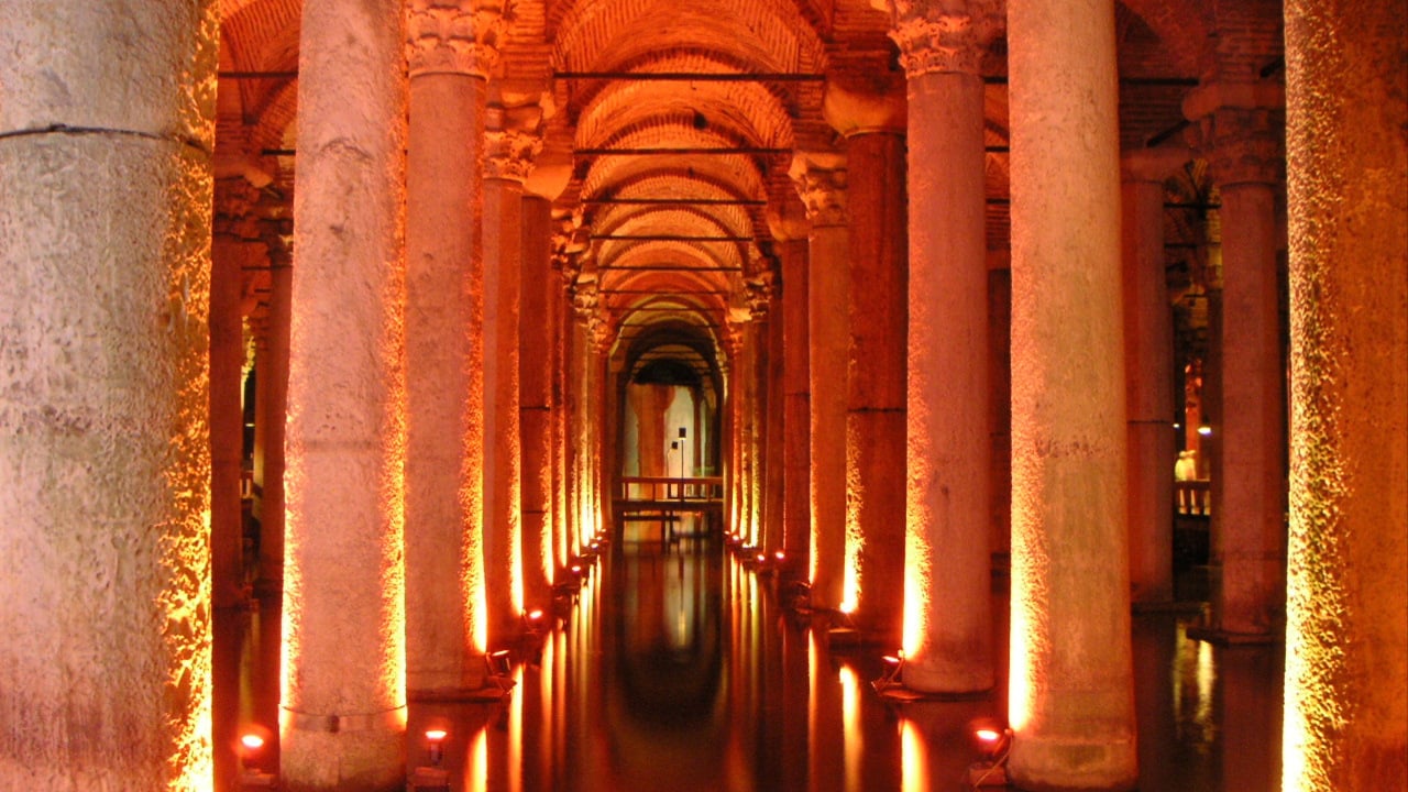 <p>For an affordable price, you can revel in the beauty of this ancient cistern. It’s over two thousand years old. The lights and architecture are masterfully incorporated into the cistern. Many James Bond enthusiasts may recognize it from the movie <em>From Russia with Love.</em></p>