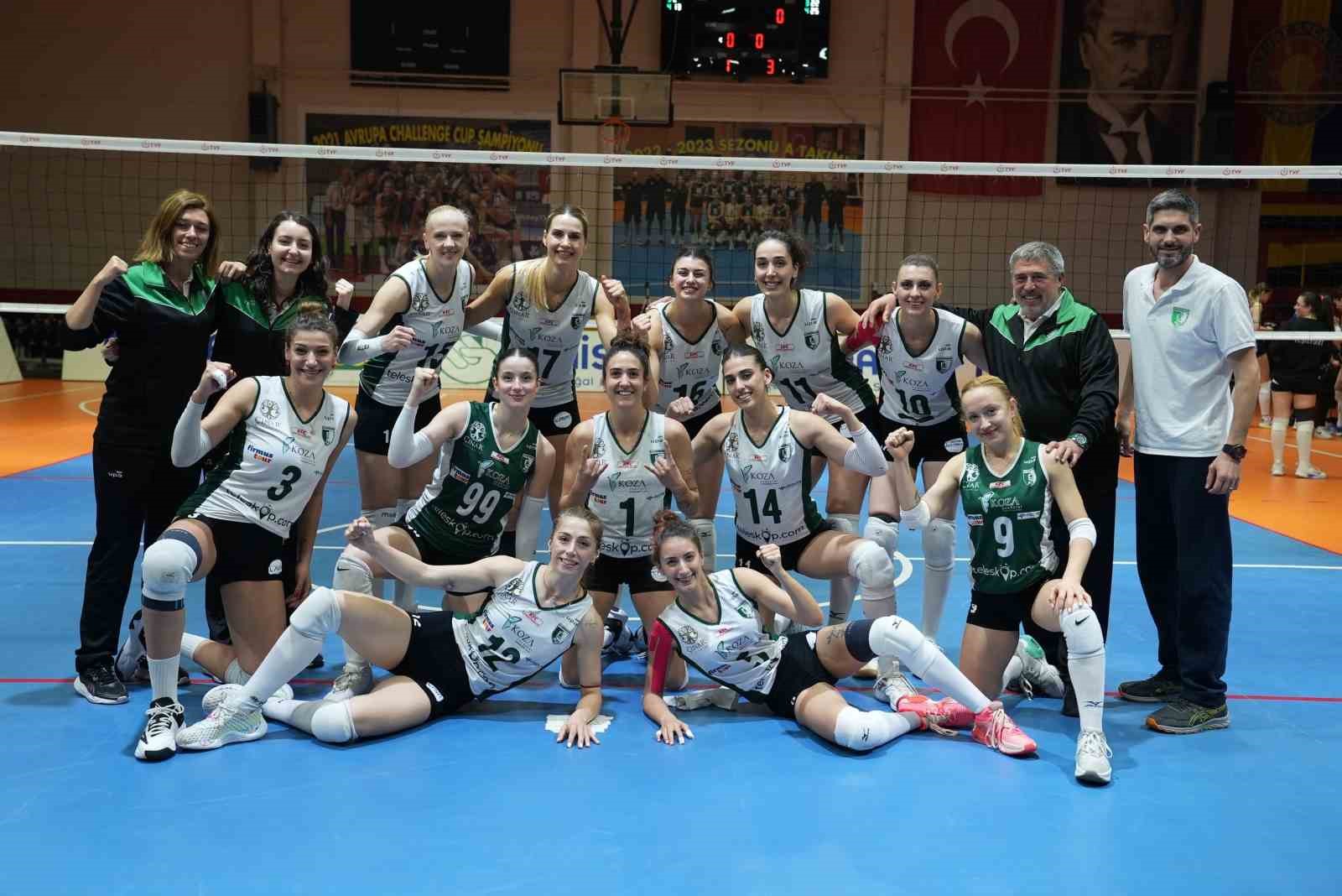 Bodrumspor Voleybol Takımı Deplasmanda Kazandı