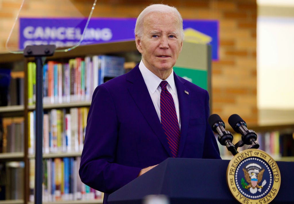 a majority of biden's 2020 backers now believe he's too old to effectively serve as president, poll says