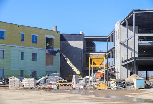 Oh, we're halfway there: New Cuyahoga Falls 6-12 school campus taking shape