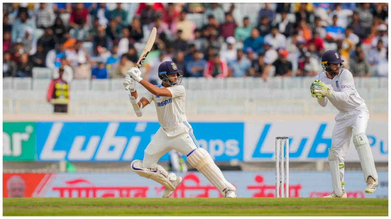 yashasvi jaiswal breaks virender sehwag's record for most test sixes by an indian batter in a calendar year