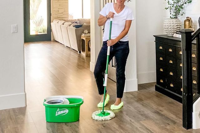 amazon, this clever mop leaves floors looking 'better than they have in years,’ and it's on sale for just $32