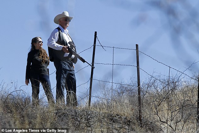 the elderly arizona rancher on the frontline of migrant crisis: the cartel watches him in the dark with scoped rifles and night vision goggles - but at 84, he's standing his ground and protecting his land