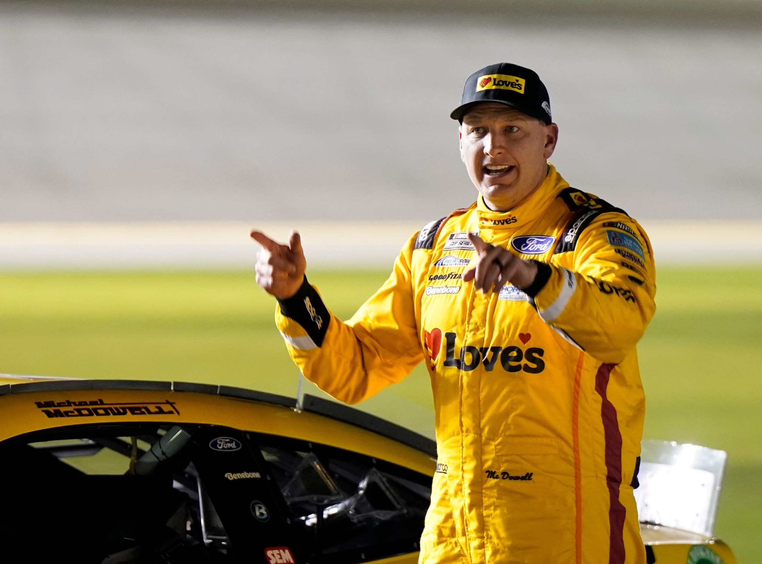 467th time is the charm: michael mcdowell earns first career cup series pole at atlanta