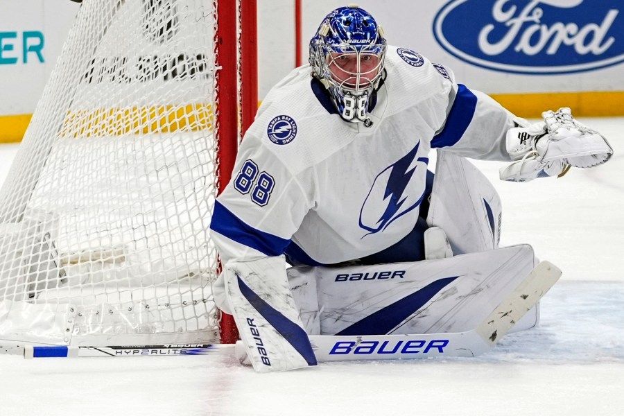 NHL Points Leader Nikita Kucherov’s 3-point Effort Leads Lightning Past ...