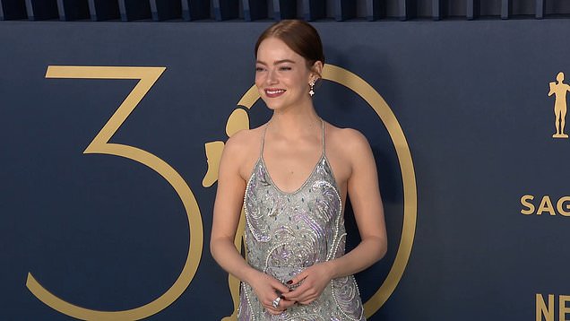 Emma Stone Dazzles On The Red Carpet At The 2024 SAG Awards   BB1iPRwL.img