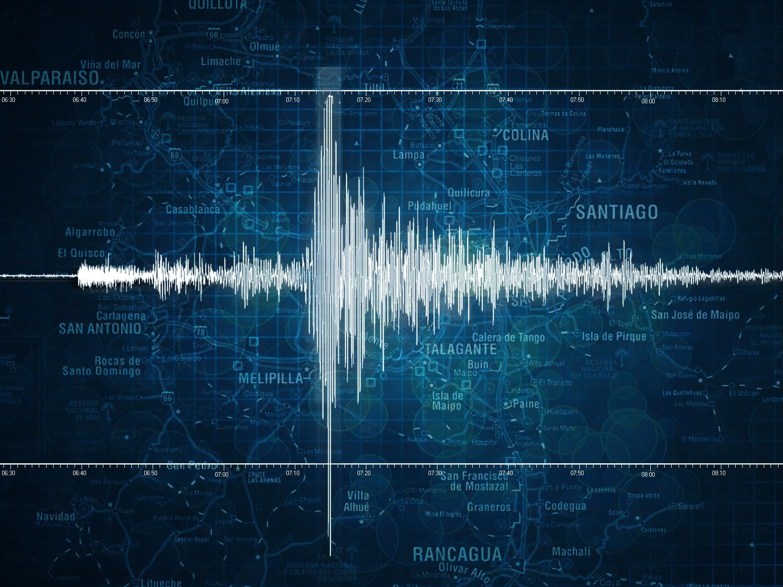 temblor de mediana magnitud se percibió durante la madrugada en la zona norte de chile