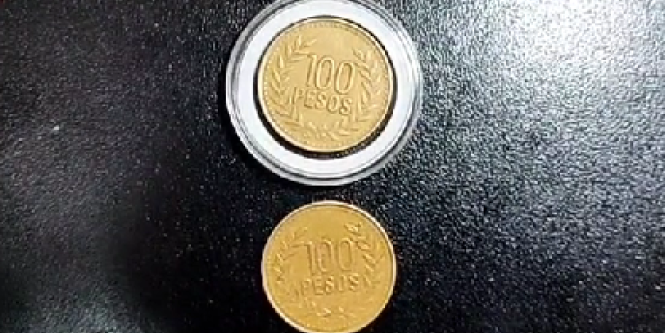 la moneda de 100 pesos que puede costar hasta 500 veces más