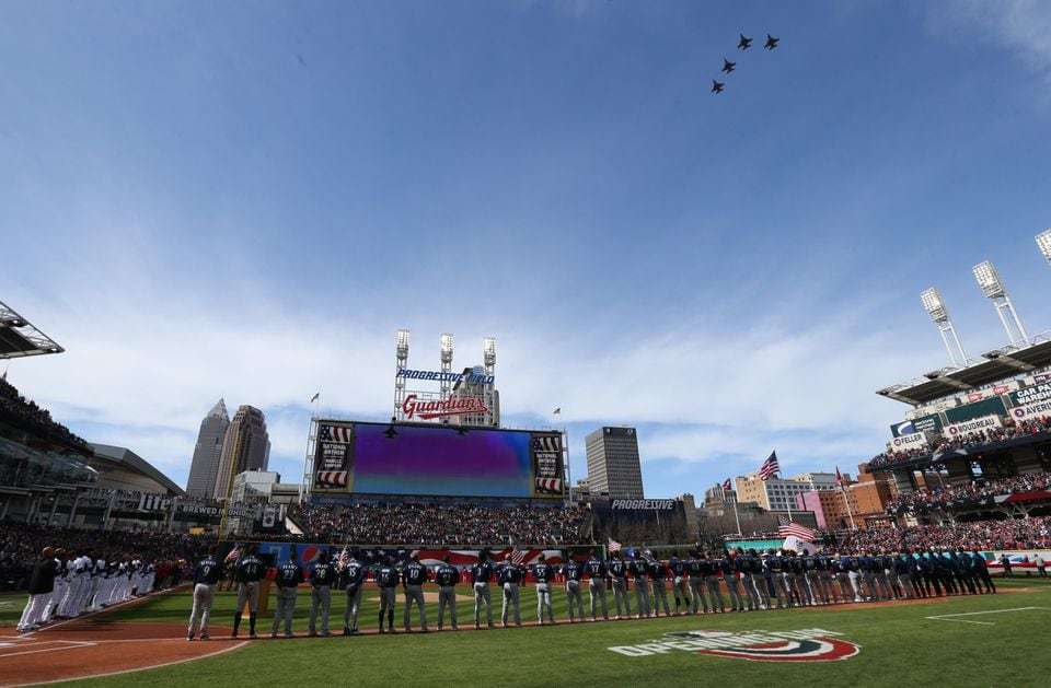 guardians announce home opener is sold out; team will again offer $49 ballpark pass