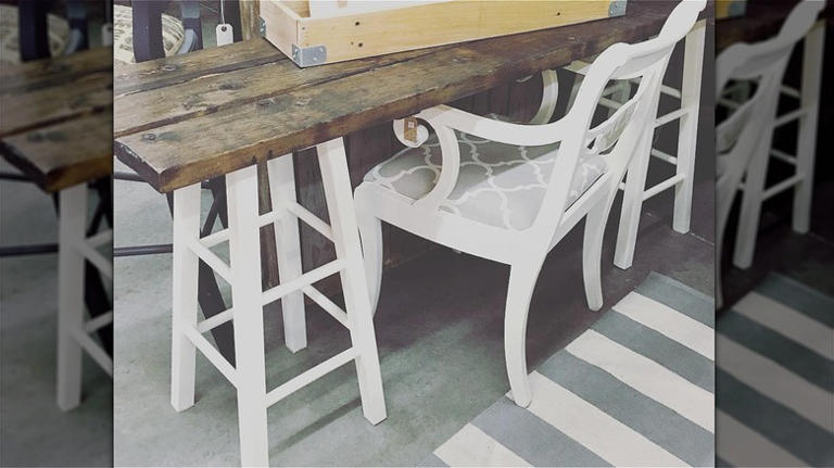 Ways To Repurpose Those Old Bar Stools After A Kitchen Renovation