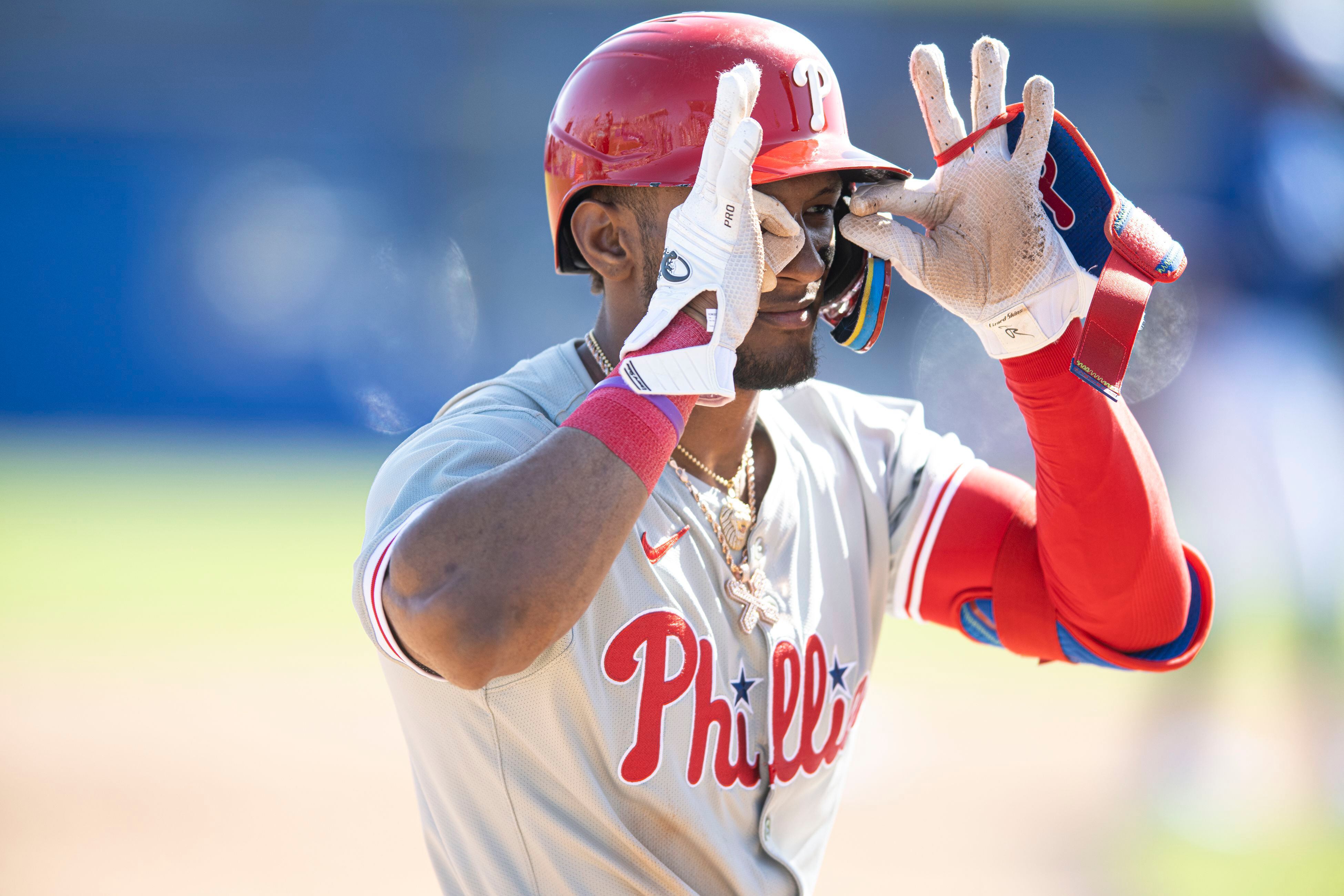 it wasn’t always pretty, but the phillies beat the blue jays in their spring training opener