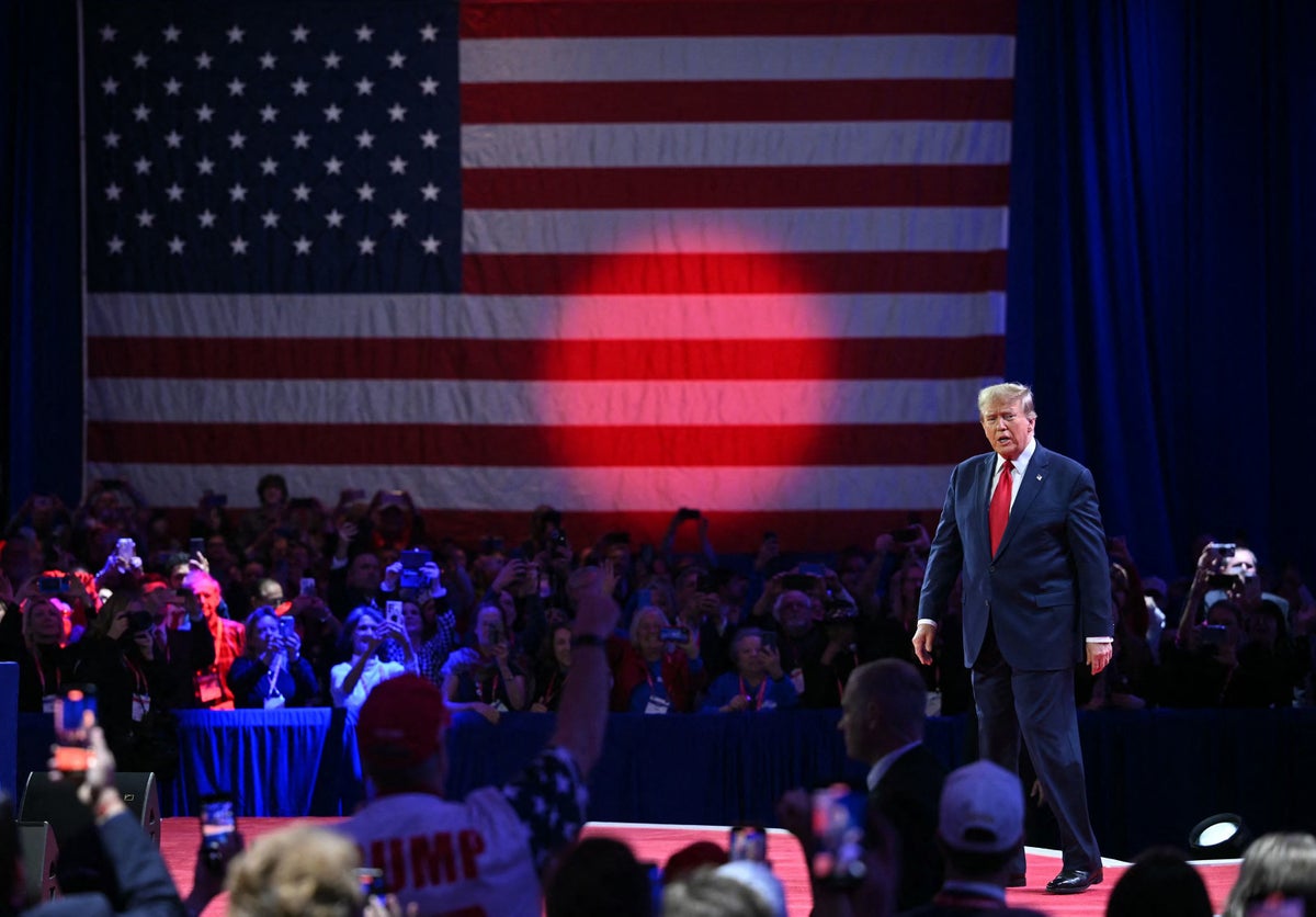 Trump Previews 2024 Biden Attacks In Rambling 90-minute CPAC Speech ...