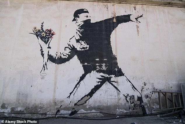 Famous Banksy Mural That Was PAINTED Over By Homeowner Goes On Auction ...