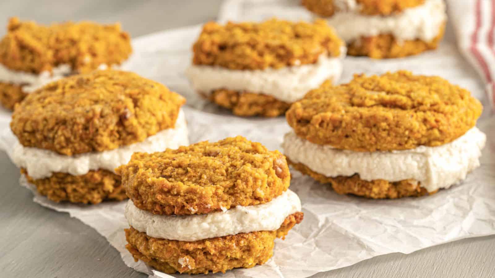 <p>Want to indulge in the flavors of carrot cake without the hassle of baking a whole cake? Our carrot cake cookies are the answer! Whether you’re enjoying them with a cup of tea or sharing them with friends, these cookies are sure to be a hit.<br><strong>Get the Recipe: </strong><a href="https://twocityvegans.com/vegan-carrot-cake-cookies/?utm_source=msn&utm_medium=page&utm_campaign=msn">Carrot Cake Cookies with Cream Cheese Frosting</a></p>