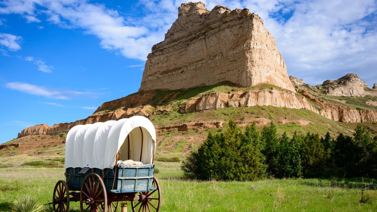 <p>You don’t have to leave the country to show your child some of the wonders of the world. The Oregon Trail, which stretches over 3,000 miles between Cape Cod and Portland, Oregon, features several marvels of nature, including Niagara Falls State Park in New York, Mount Rushmore in South Dakota, and Yellowstone National Park in Wyoming. </p>