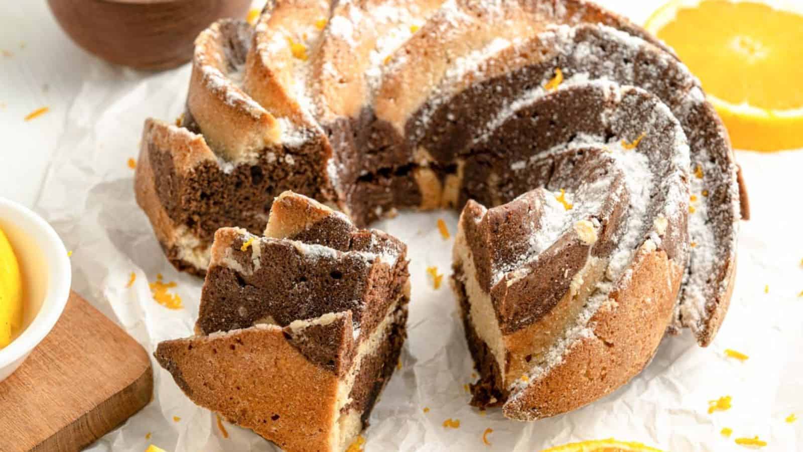 <p>Ready to take yourself on a flavor moment? Look no further than our vegan chocolate orange marble bundt cake! Whether you’re celebrating a special occasion or just treating yourself to something delicious, this cake is sure to hit the spot. And the best part? It’s vegan-friendly, so everyone can enjoy a slice of dessert perfection.<br><strong>Get the Recipe: </strong><a href="https://twocityvegans.com/chocolate-orange-marble-bundt-cake/?utm_source=msn&utm_medium=page&utm_campaign=msn">Vegan Chocolate Orange Marble Bundt Cake</a></p>