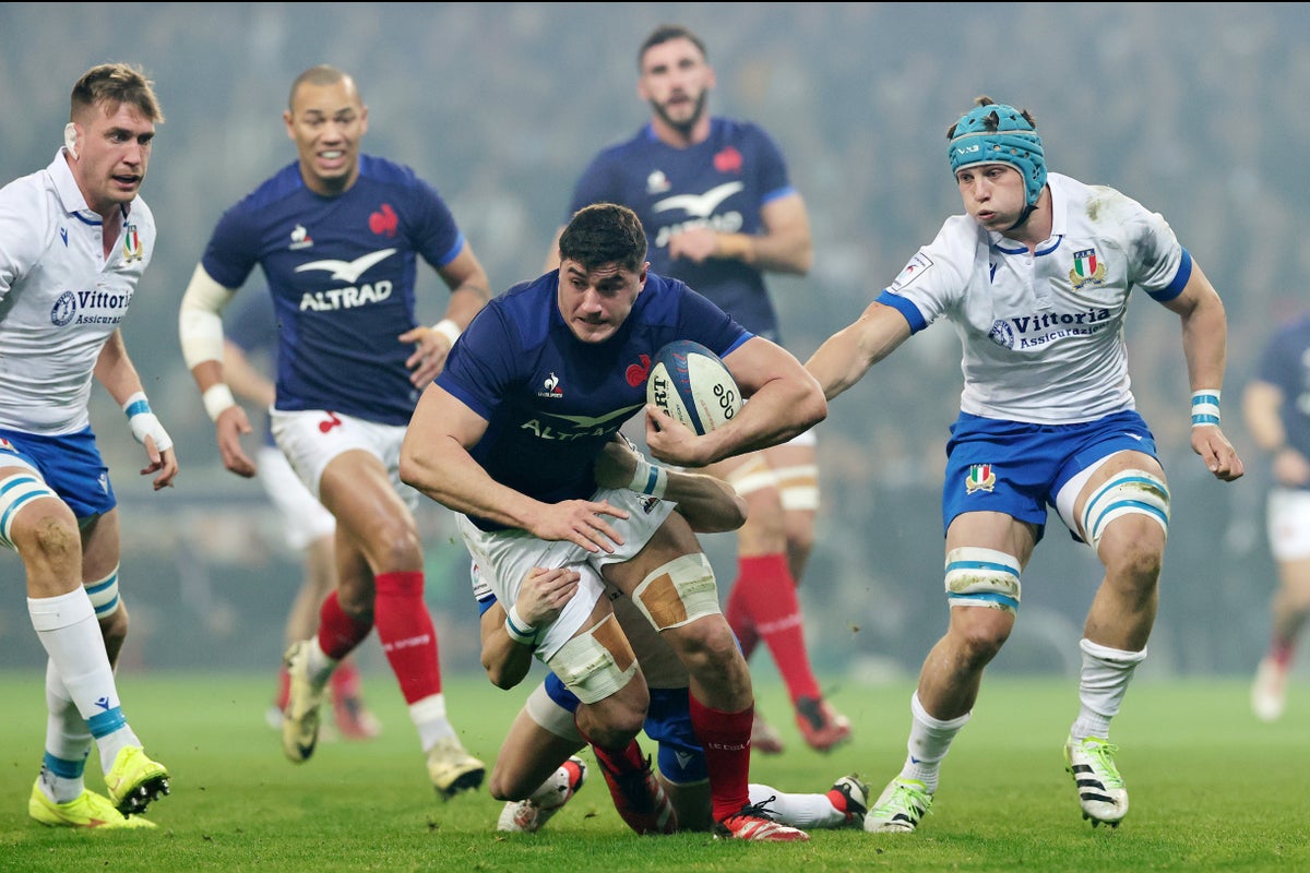 France v Italy LIVE Six Nations 2024 latest score and updates as