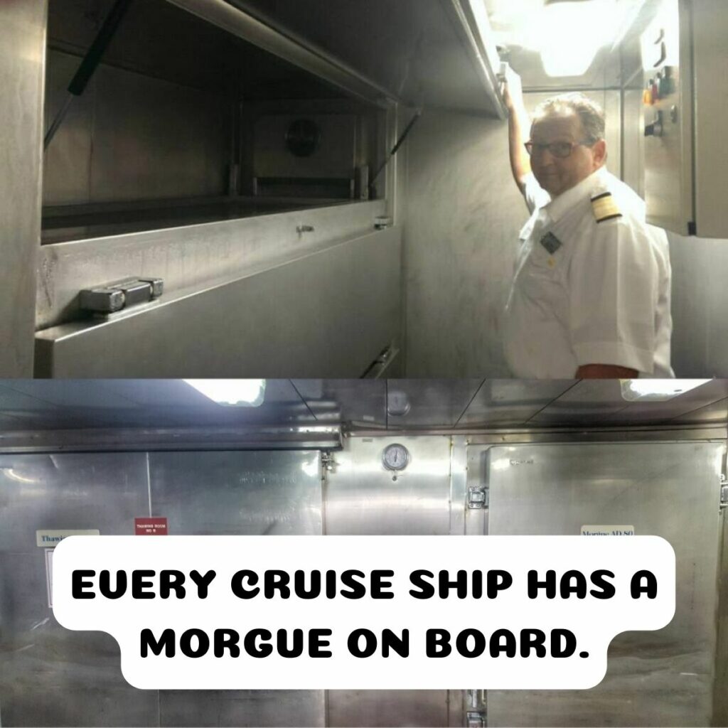 <p>It might sound morbid and the last thing you want to think about while on vacation, but every cruise ship is equipped with a small morgue. This precaution is in place to handle unforeseen circumstances that can occur during long journeys at sea. Cruise ships often carry thousands of passengers and crew members, and unfortunately, medical emergencies or fatalities can happen due to natural causes or accidents. <br>The onboard morgue provides a secure and respectful place to store deceased individuals until they can be transported to a port of call or returned to their families. While it’s not a topic cruise lines advertise, these facilities are crucial to ensure that proper procedures are in place to address the unexpected and ensure the safety and dignity of all passengers and crew.</p>