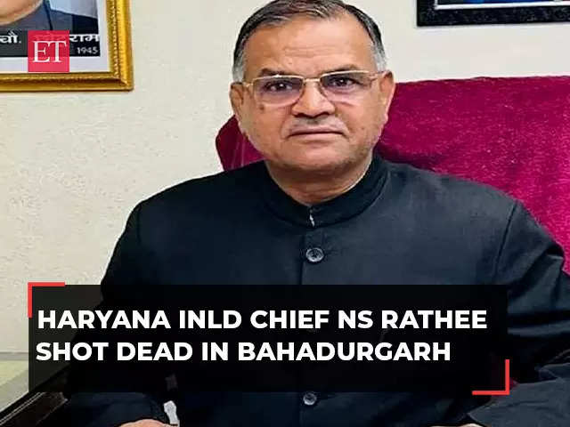 Haryana INLD Chief Nafe Singh Rathee Shot Dead In Bahadurgarh; Police ...