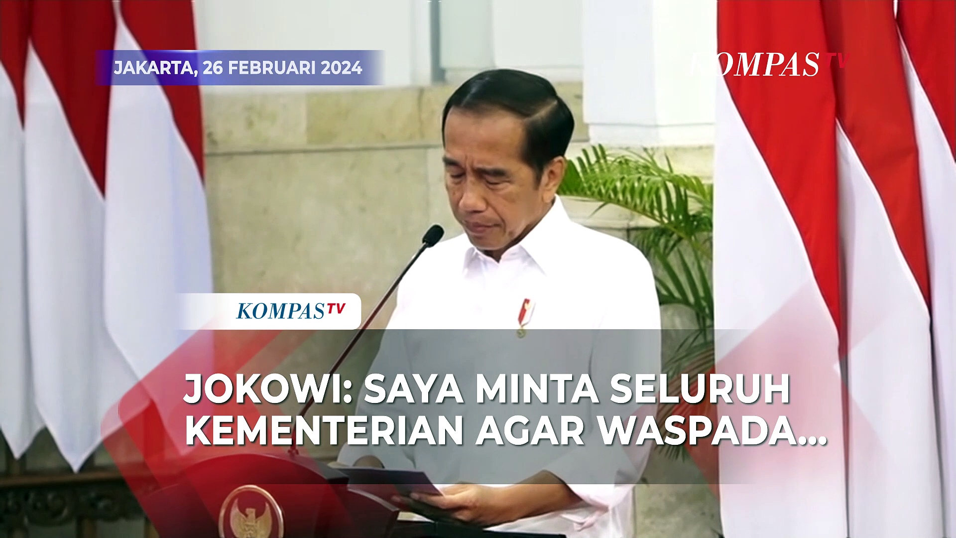 [FULL] Arahan Presiden Jokowi Buka Sidang Kabinet, Soroti Stabilitas ...