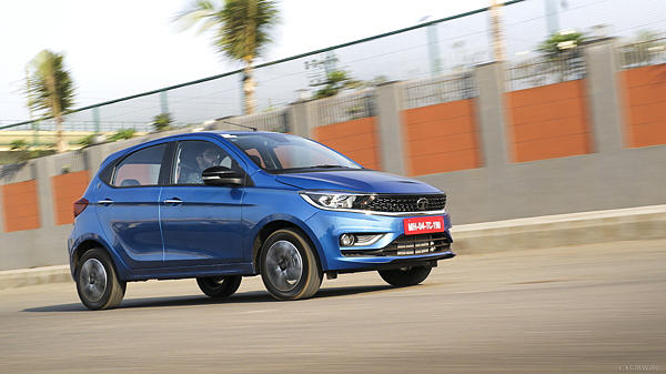 Tata Tiago Cng Amt Driven: Now In Pictures