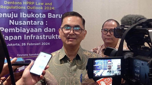 Juru Bicara Otorita IKN (OIKN) Troy Pantouw di Hotel Shangri La Jakarta, Senin (26/2/2024). Foto: Fariza Rizky Ananda/kumparan