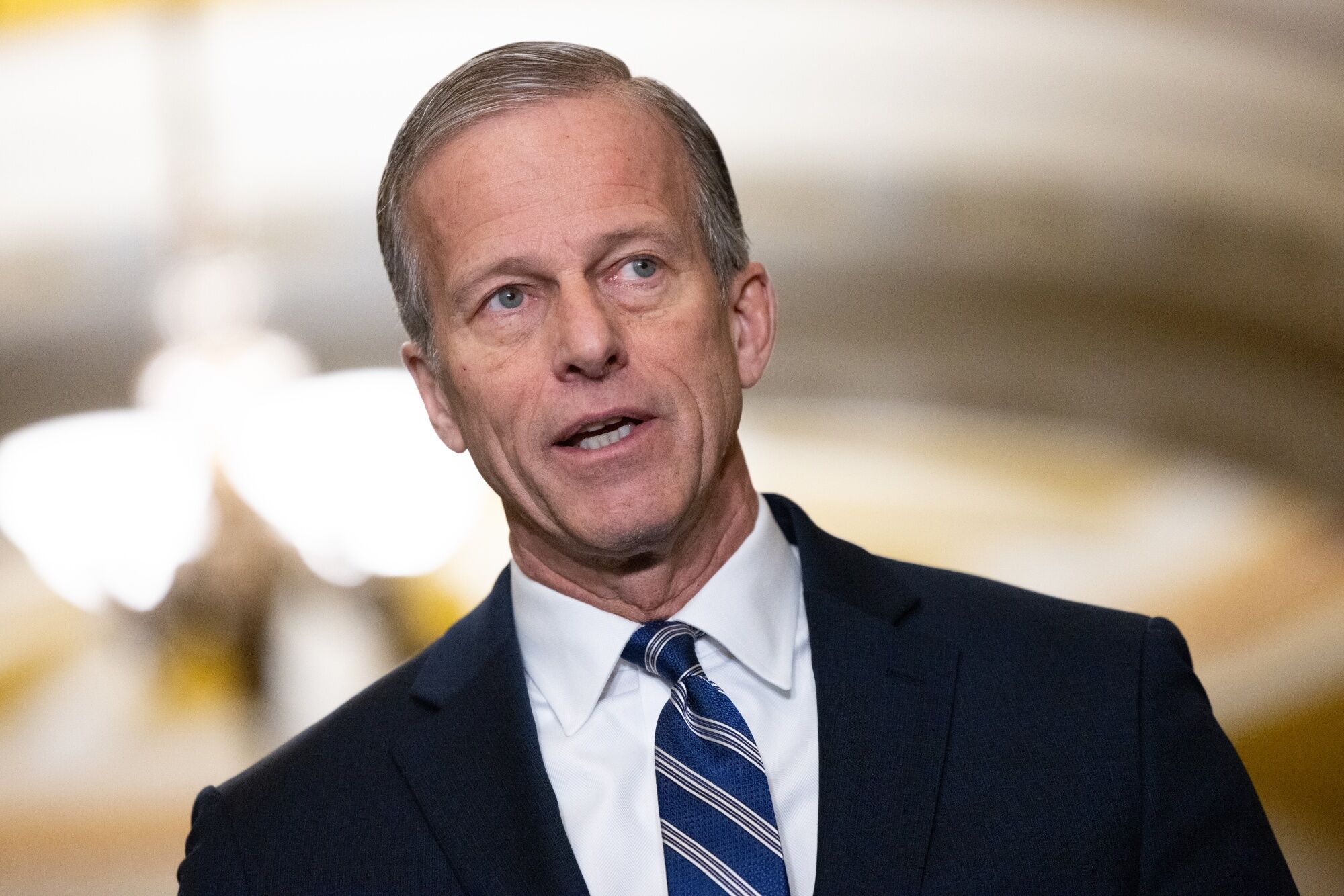 John Thune, GOP’s No. 2 Senator, Endorses Trump Presidential Bid