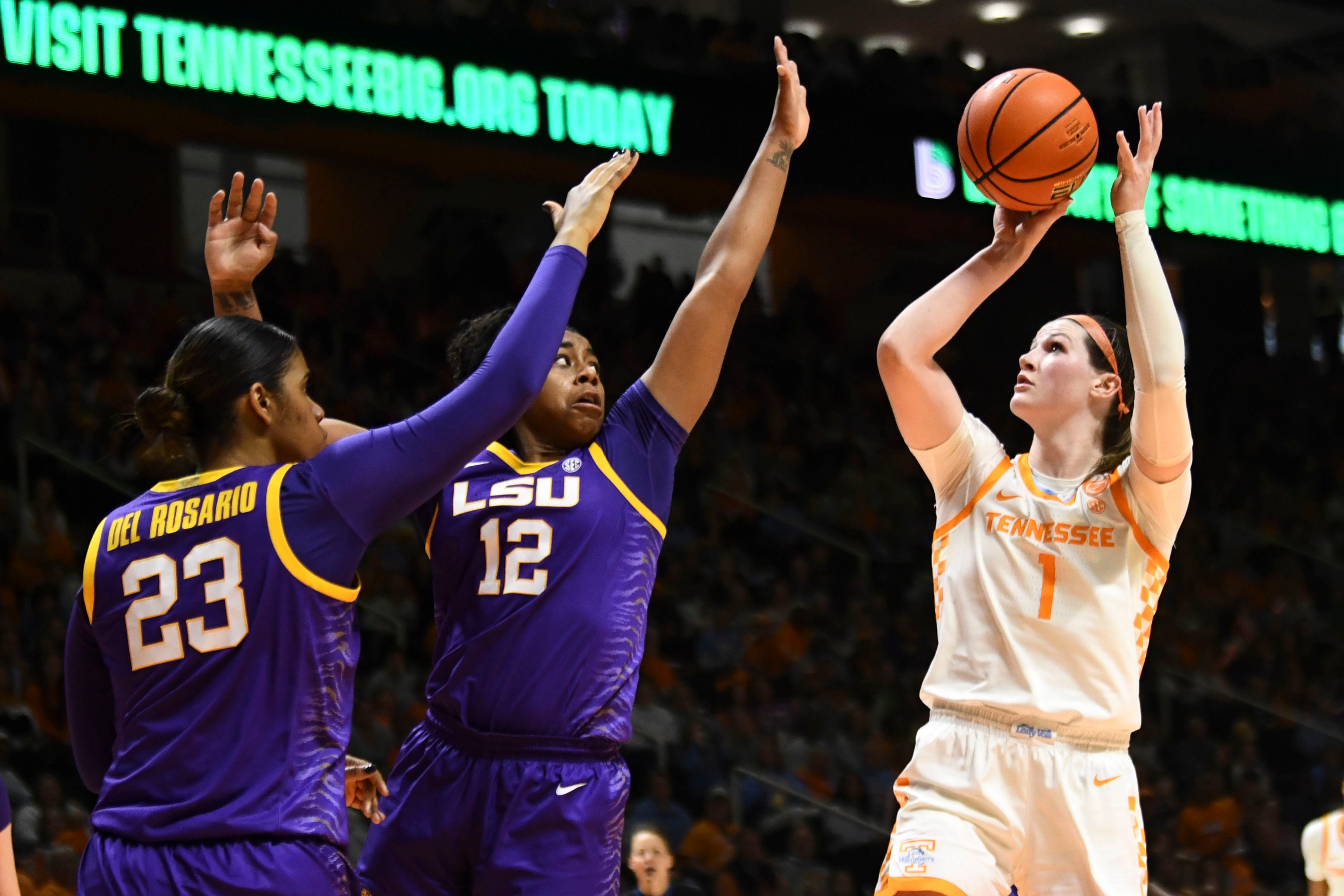 Tennessee Lady Vols Basketball Live Score Updates Vs Texas A&M On ...