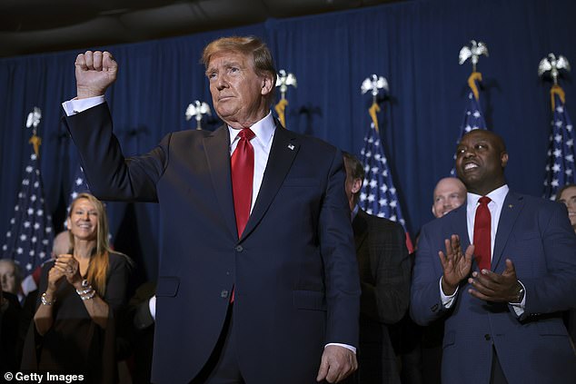 trump's south carolina numbers 'are disastrous' as 40% of republicans vote against the ex-president: women, minorities and graduates remain opposed