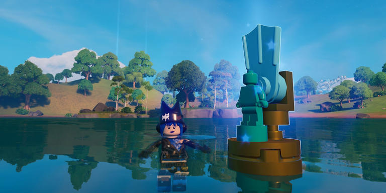 How To Use The Wavebreak Charm In Lego Fortnite