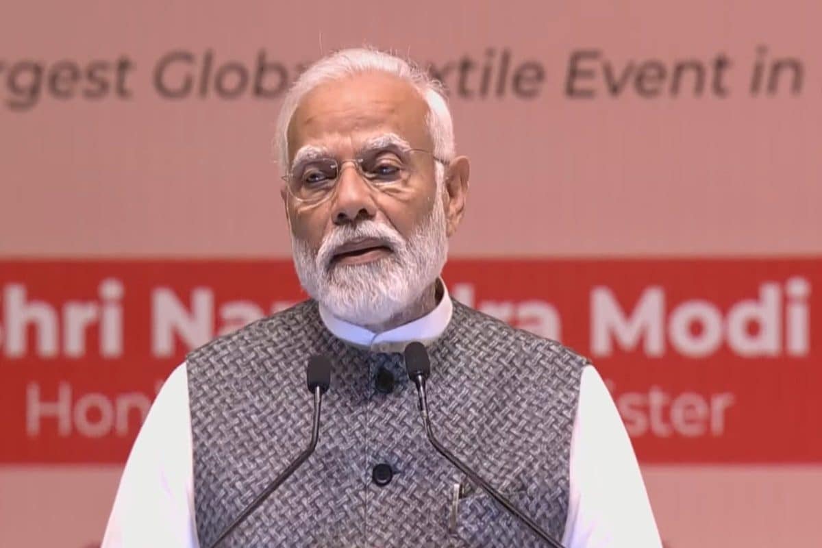 Bharat Tex 2024 PM Narendra Modi Inaugurates Global Textile Expo In