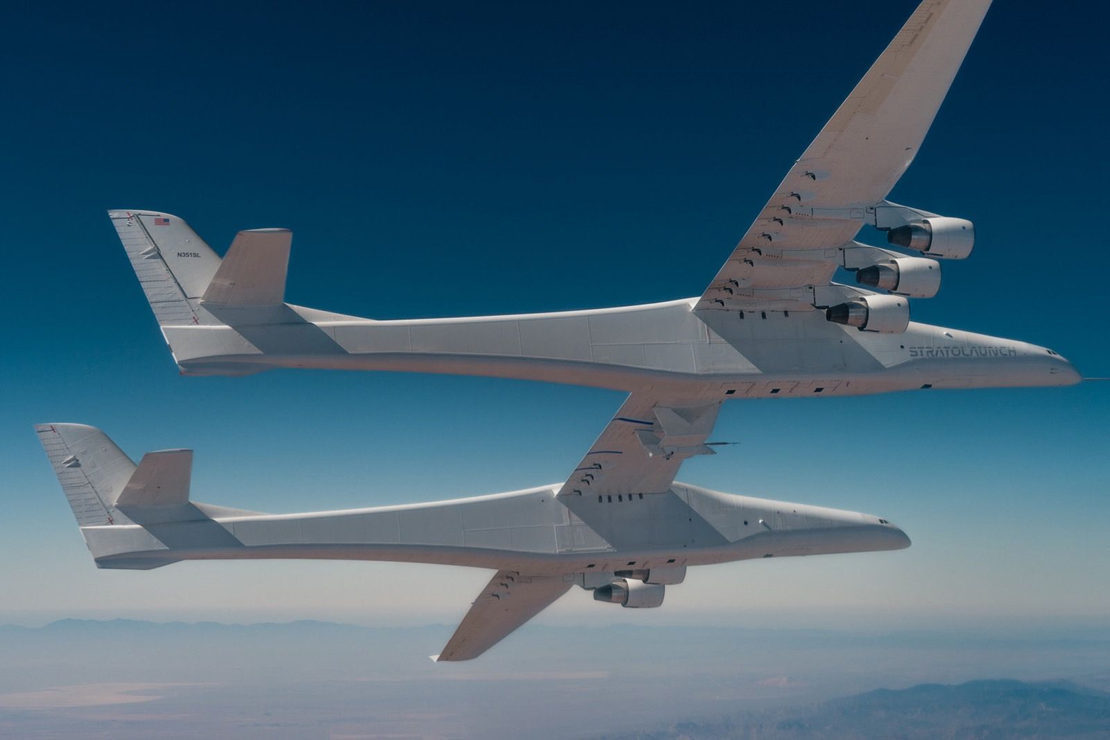 Stratolaunch Completes 2nd Captive Carry Test With Talon-A Hypersonic ...