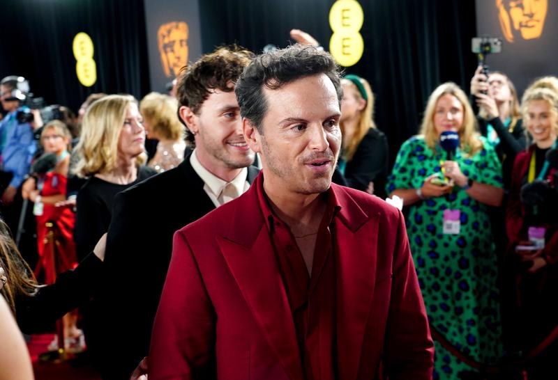 question to andrew scott about barry keoghan naked scene in saltburn was 'misjudged', says bbc