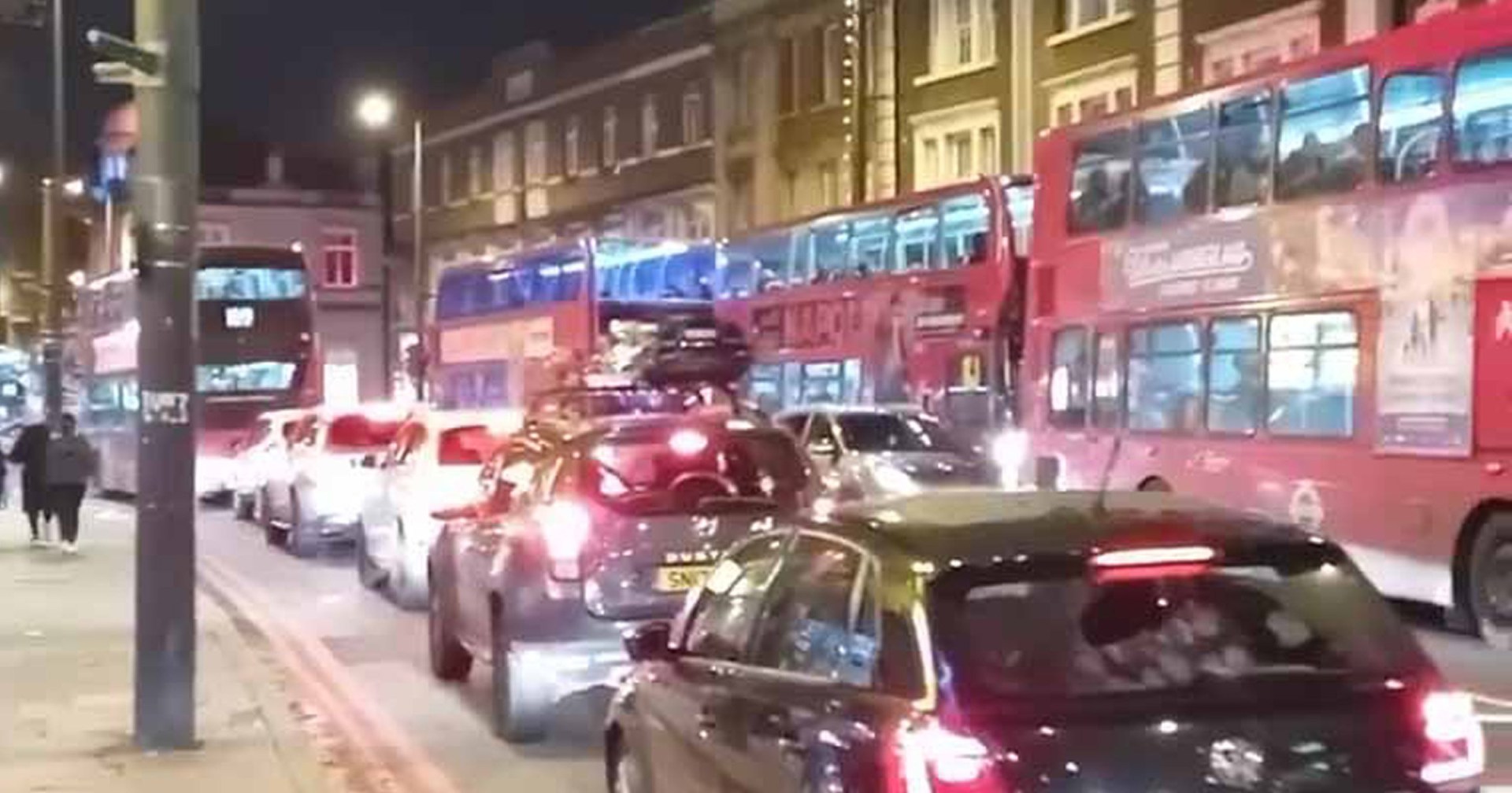 where a london bus takes two hours to travel three miles