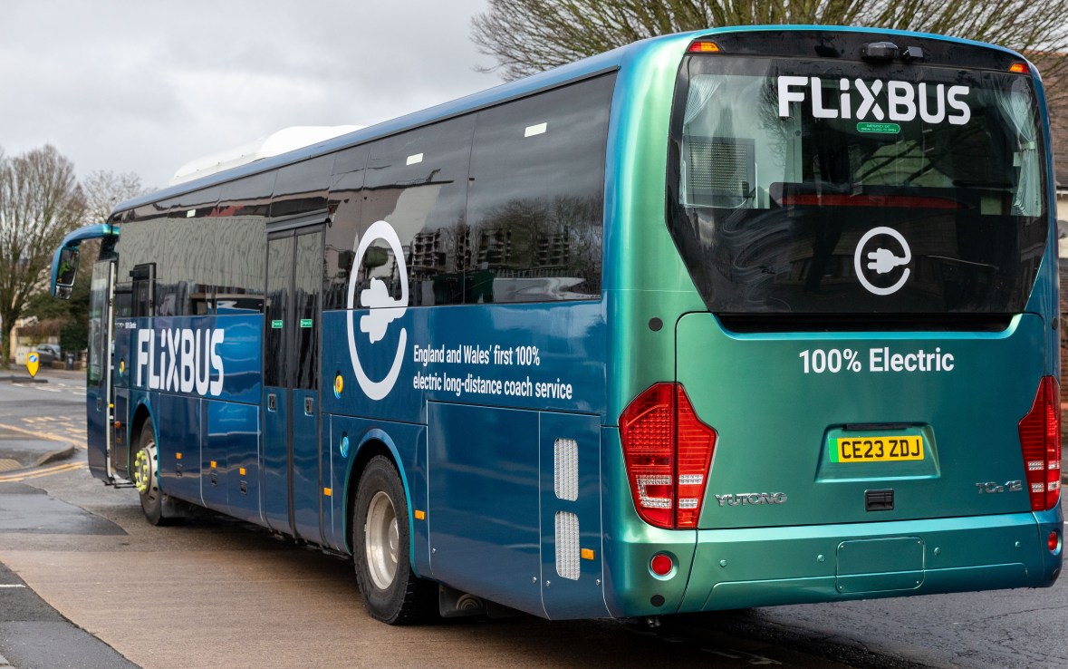 first electric coach service to be trialled in uk with london tickets from just £2.99