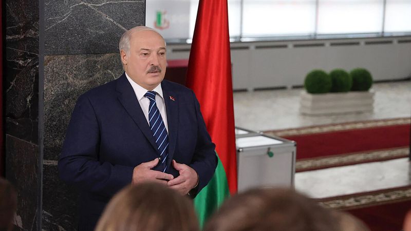 belarus elections were a 'sham', us says, as results are announced
