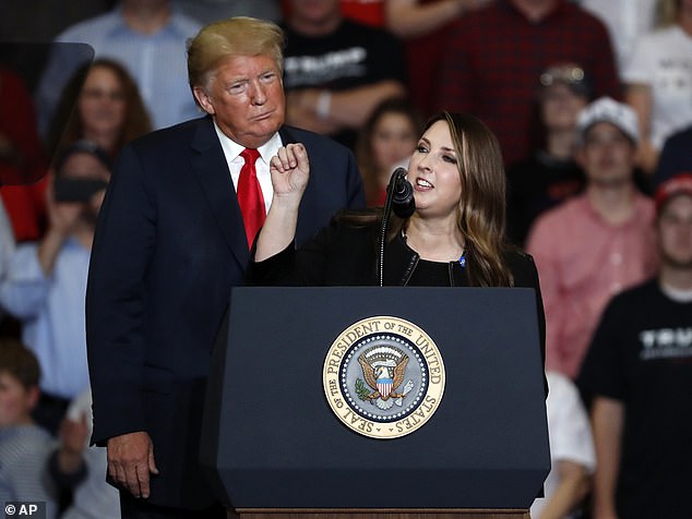 rnc chairwoman ronna mcdaniel stepping down before party nominee is crowned weeks after trump called for change in the gop's leadership