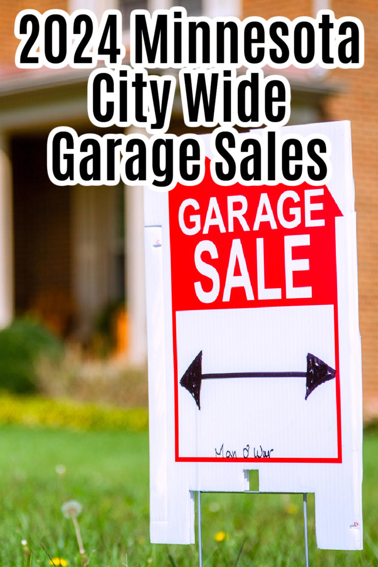 2024 Minnesota City Wide Garage Sales List