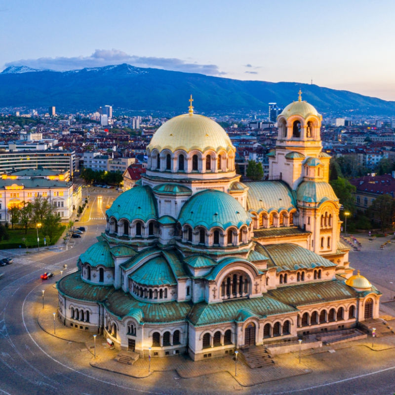 Alexander Nevsky Cathedral In Sofia, Bulgaria, Eastern Balkans, Eastern Europe