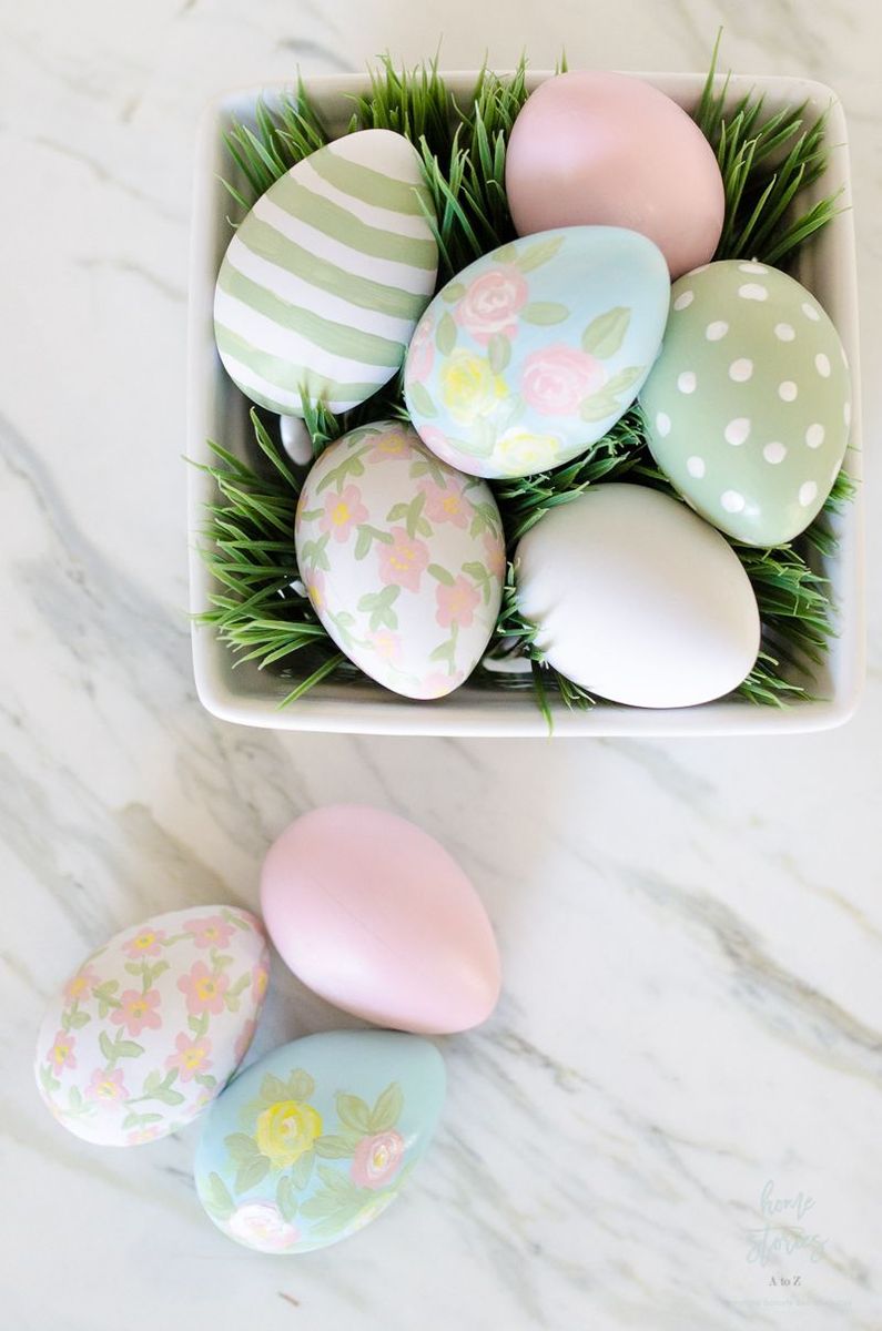 <p>How lovely are these? Pretty pastel paints do most of the work here, so don't worry if you don't consider yourself an artist.</p><p><strong>Get the tutorial at <a href="https://www.homestoriesatoz.com/easter/beautiful-and-simple-painted-easter-eggs.html">Home Stories A to Z</a>.</strong> </p><p><strong><a class="body-btn-link" href="https://www.amazon.com/s?k=paint+brushes&crid=1BJ4H8MMWQS8O&sprefix=paint+bru%2Caps%2C96&ref=nb_sb_ss_ts-doa-p_1_9&tag=syndication-20&ascsubtag=%5Bartid%7C2164.g.38844513%5Bsrc%7Cmsn-us">Shop Now</a></strong></p>