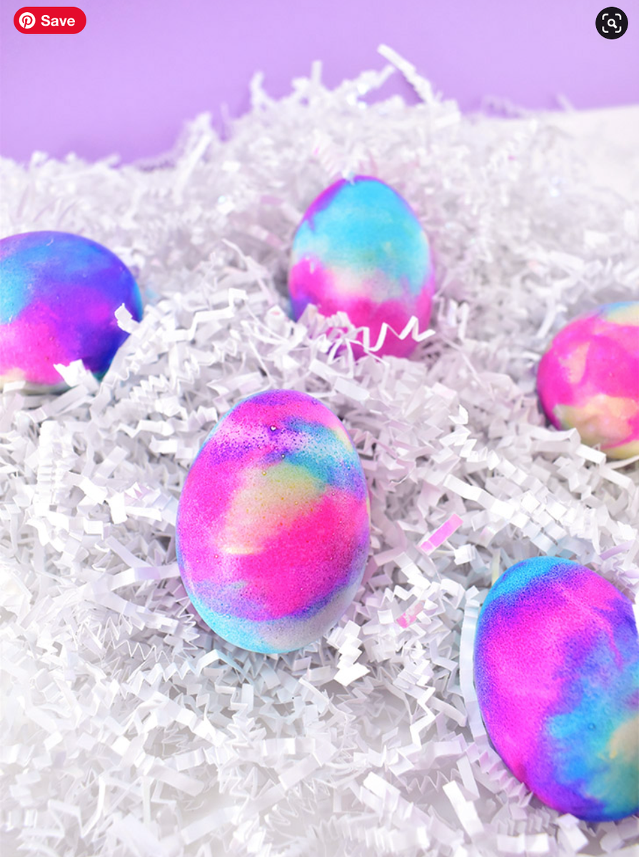<p>Baking soda and food coloring are the main ingredients for these vibrantly colored eggs. Use red, blue, and yellow food coloring to get the look seen here. </p><p><strong>Get the tutorial at <a href="https://www.dreamalittlebigger.com/post/diy-baking-soda-paint-easter-eggs.html">Dream a Little Bigger</a>. </strong></p><p><strong><a class="body-btn-link" href="https://www.amazon.com/s?k=food+coloring&crid=3IRXX8KYHRVAV&sprefix=food+coloring%2Caps%2C80&ref=nb_sb_noss_1&tag=syndication-20&ascsubtag=%5Bartid%7C2164.g.38844513%5Bsrc%7Cmsn-us">Shop Now</a></strong></p>