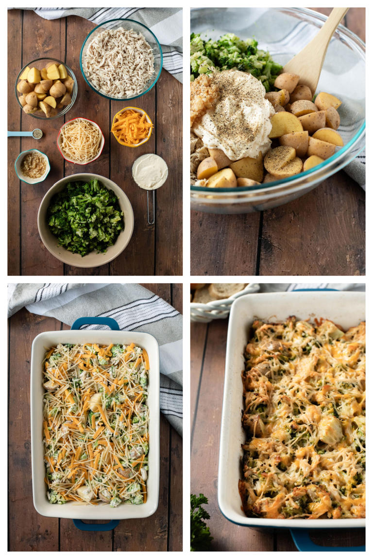 Chicken, Broccoli, And Potato Casserole