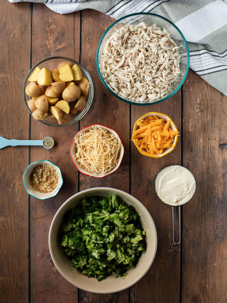 Chicken, Broccoli, And Potato Casserole